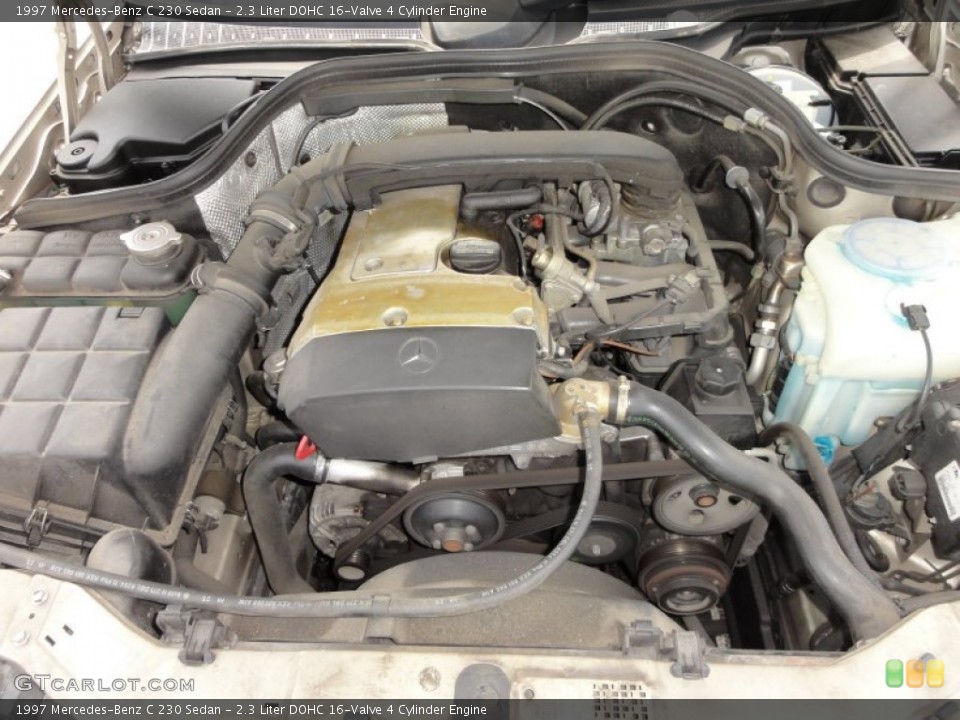 2.3 Liter DOHC 16-Valve 4 Cylinder Engine for the 1997 Mercedes-Benz C #52101527