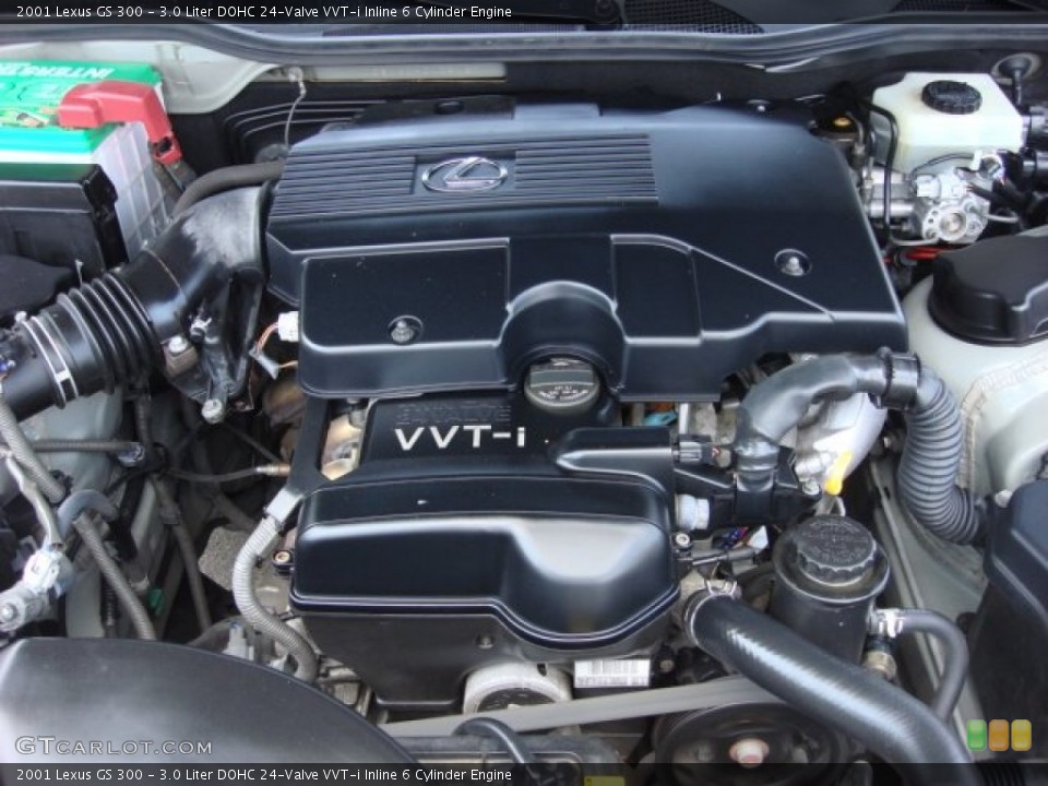 3.0 Liter DOHC 24-Valve VVT-i Inline 6 Cylinder Engine for the 2001 Lexus GS #52108052