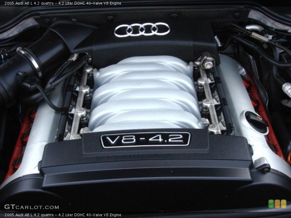 4.2 Liter DOHC 40-Valve V8 Engine for the 2005 Audi A8 #52109456