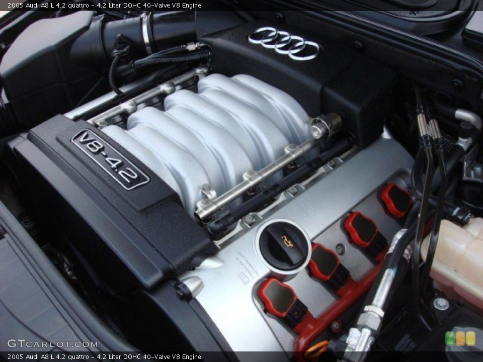 4.2 Liter DOHC 40-Valve V8 Engine for the 2005 Audi A8 #52109462