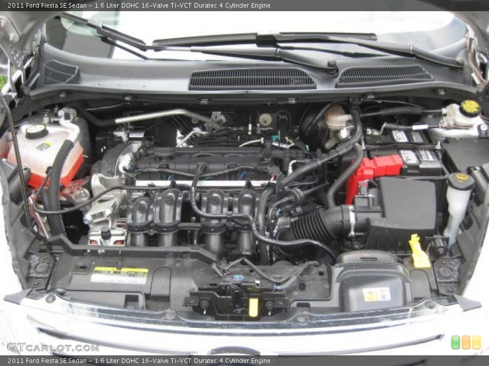 1.6 Liter DOHC 16-Valve Ti-VCT Duratec 4 Cylinder Engine for the 2011 Ford Fiesta #52113847