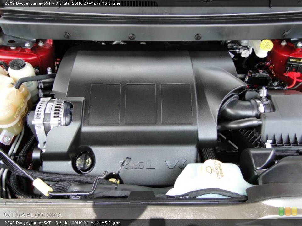 3.5 Liter SOHC 24-Valve V6 Engine for the 2009 Dodge Journey #52119760