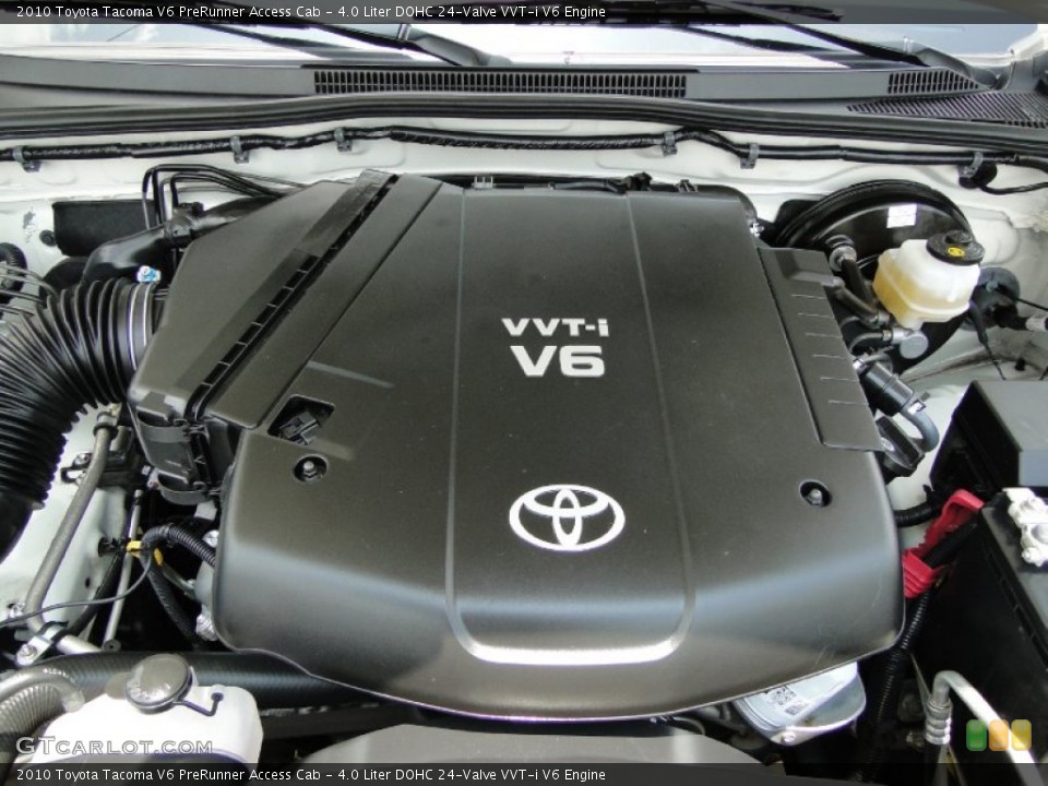 4.0 Liter DOHC 24-Valve VVT-i V6 Engine for the 2010 Toyota Tacoma #52120330