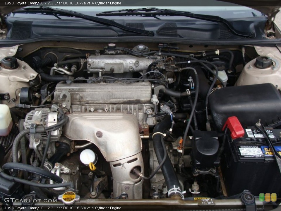 2.2 Liter DOHC 16-Valve 4 Cylinder Engine for the 1998 Toyota Camry #52131547