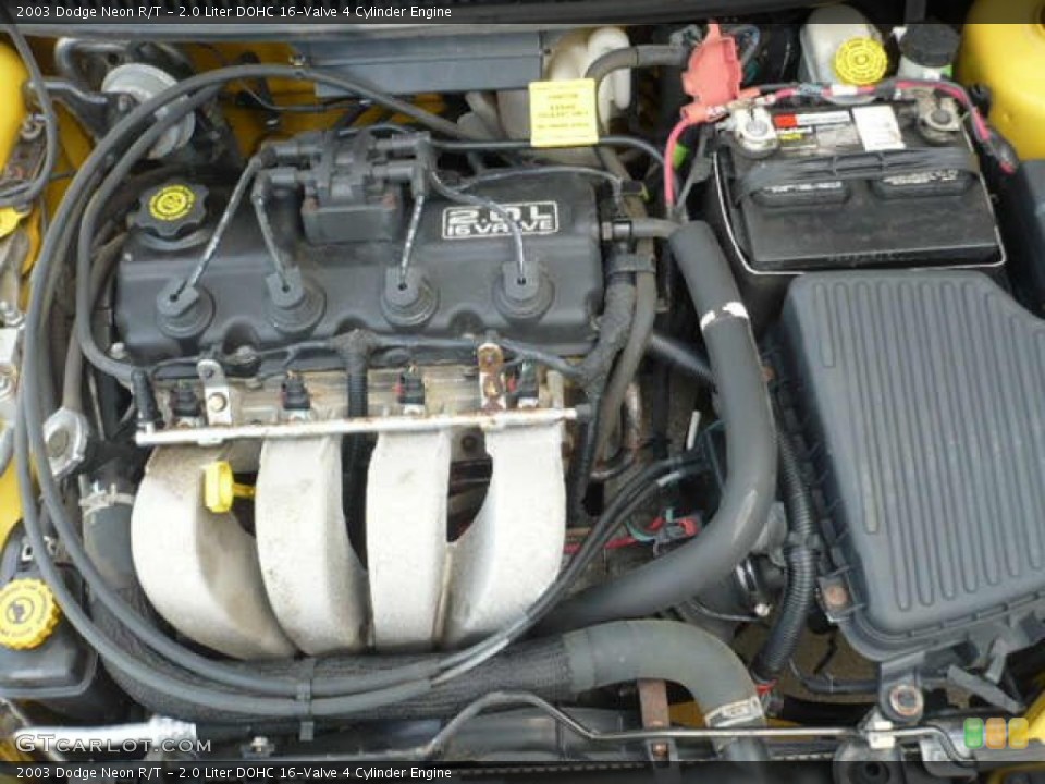 2.0 Liter DOHC 16-Valve 4 Cylinder Engine for the 2003 Dodge Neon #52133239