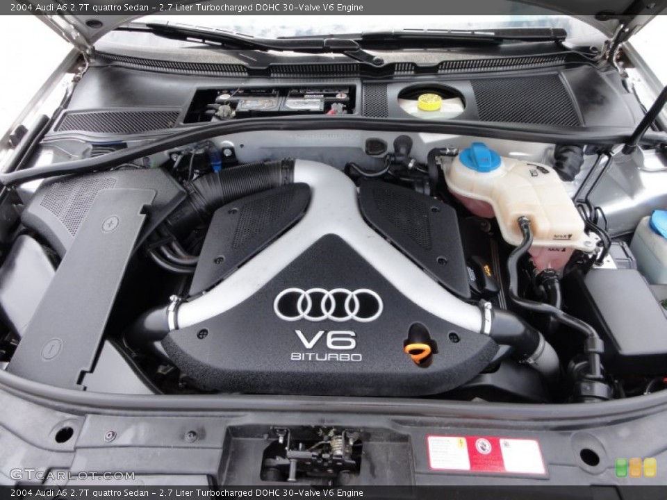 2.7 Liter Turbocharged DOHC 30-Valve V6 Engine for the 2004 Audi A6 #52133857