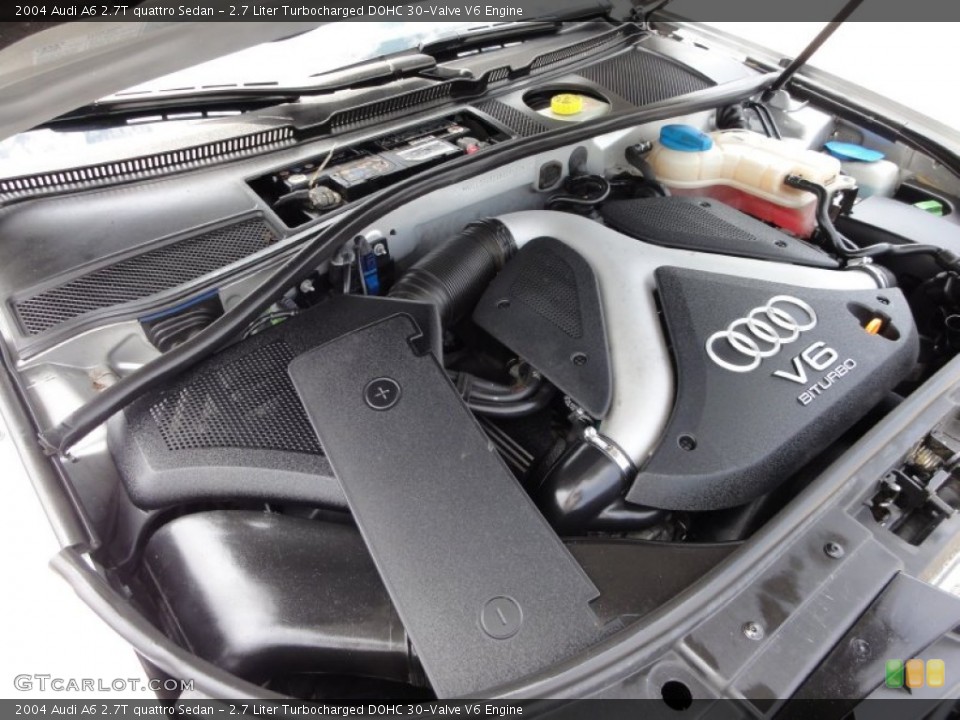 2.7 Liter Turbocharged DOHC 30-Valve V6 Engine for the 2004 Audi A6 #52133893