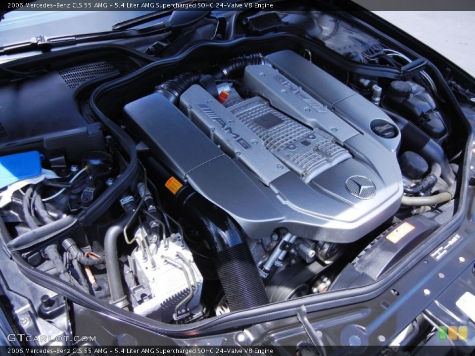 5.4 Liter AMG Supercharged SOHC 24-Valve V8 Engine for the 2006 Mercedes-Benz CLS #52136488