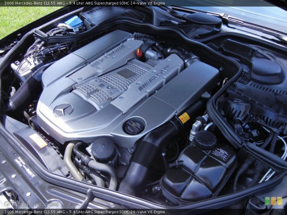 5.4 Liter AMG Supercharged SOHC 24-Valve V8 Engine for the 2006 Mercedes-Benz CLS #52136503