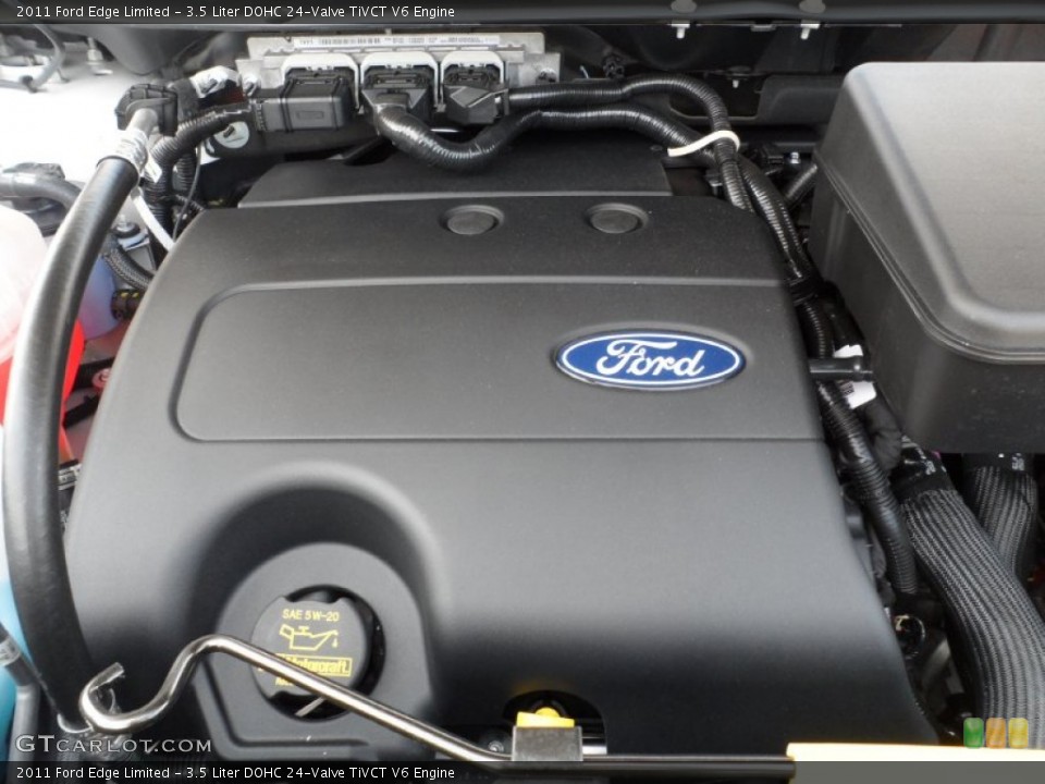 3.5 Liter DOHC 24-Valve TiVCT V6 Engine for the 2011 Ford Edge #52151202