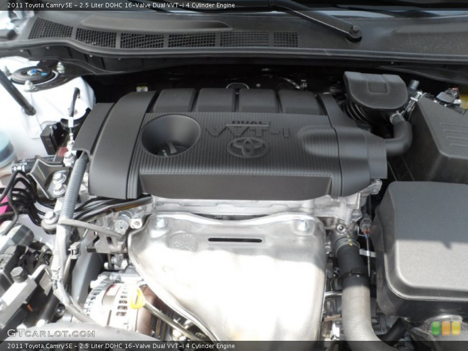 2.5 Liter DOHC 16-Valve Dual VVT-i 4 Cylinder Engine for the 2011 Toyota Camry #52153848