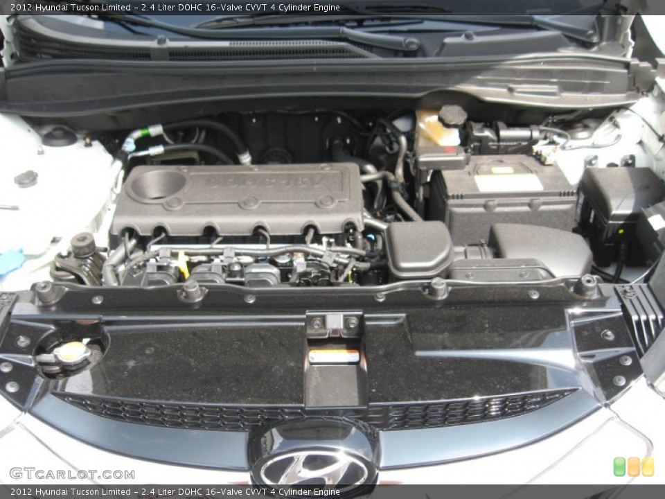 2.4 Liter DOHC 16-Valve CVVT 4 Cylinder Engine for the 2012 Hyundai Tucson #52156716