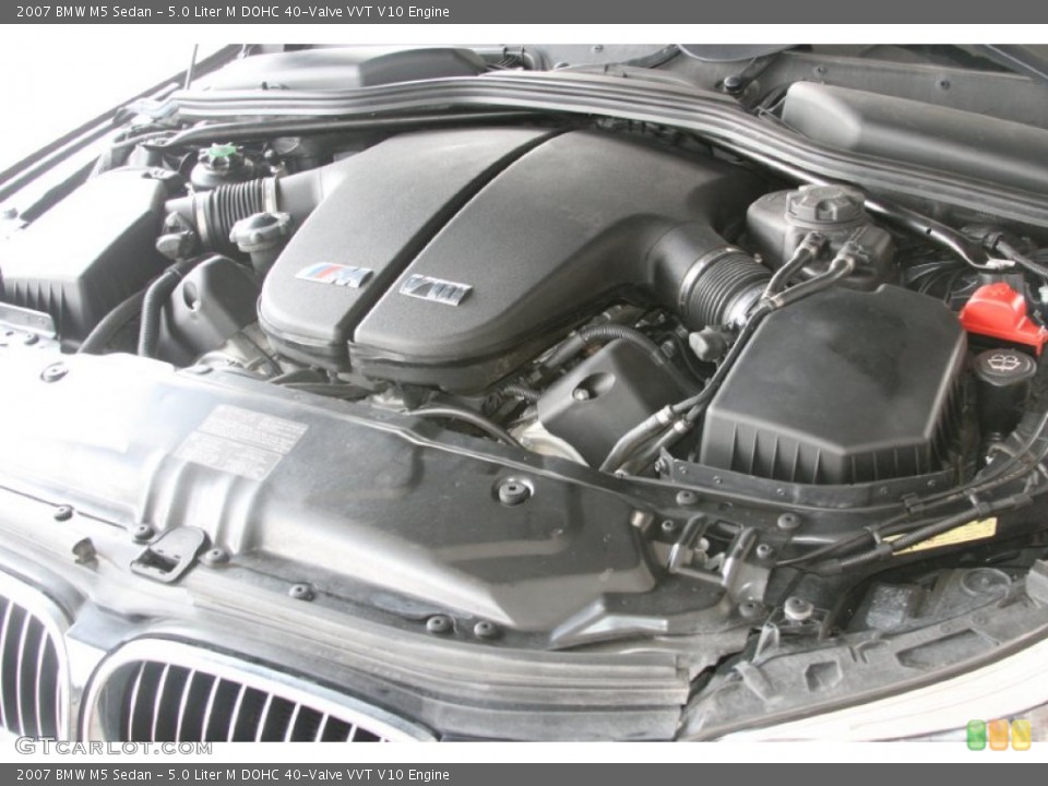5.0 Liter M DOHC 40-Valve VVT V10 Engine for the 2007 BMW M5 #52156815