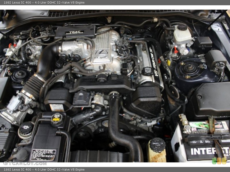 4.0 Liter DOHC 32-Valve V8 Engine for the 1992 Lexus SC #52162396