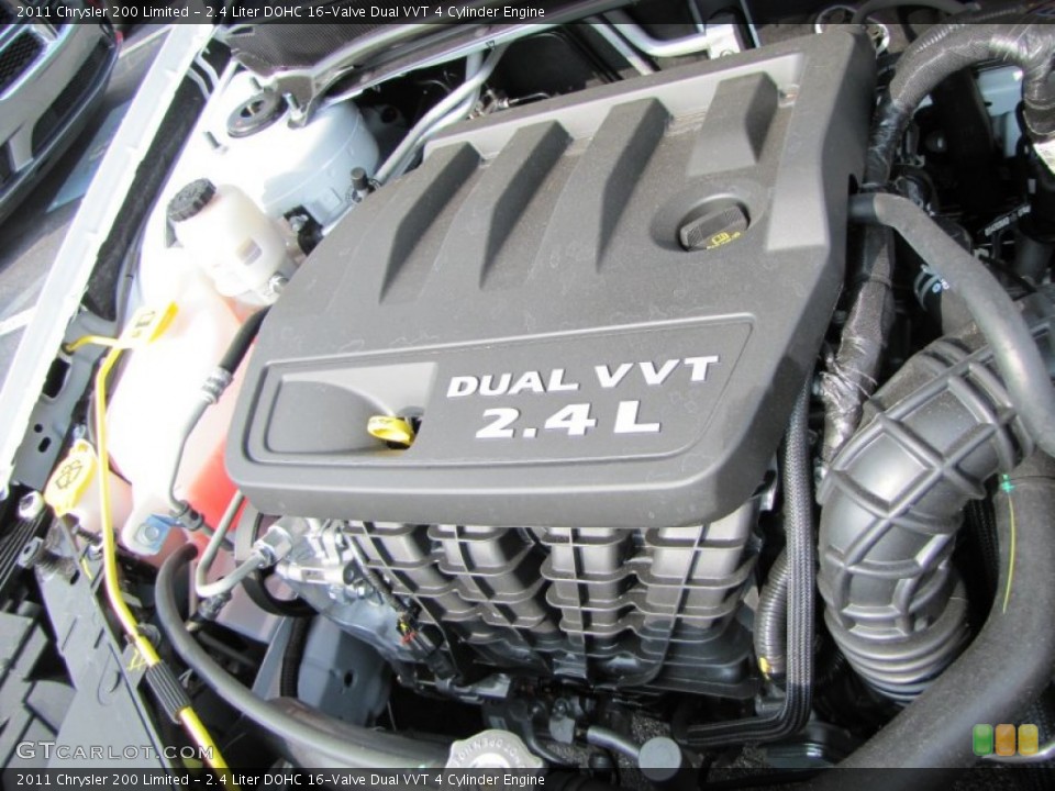 2.4 Liter DOHC 16-Valve Dual VVT 4 Cylinder Engine for the 2011 Chrysler 200 #52167973
