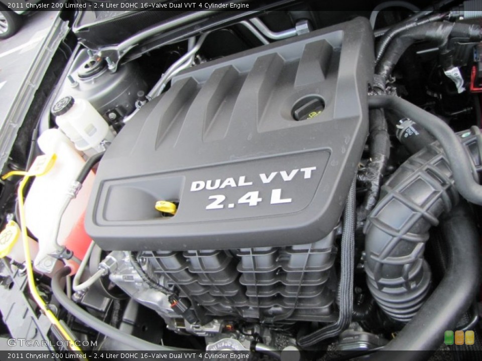 2.4 Liter DOHC 16-Valve Dual VVT 4 Cylinder Engine for the 2011 Chrysler 200 #52168210