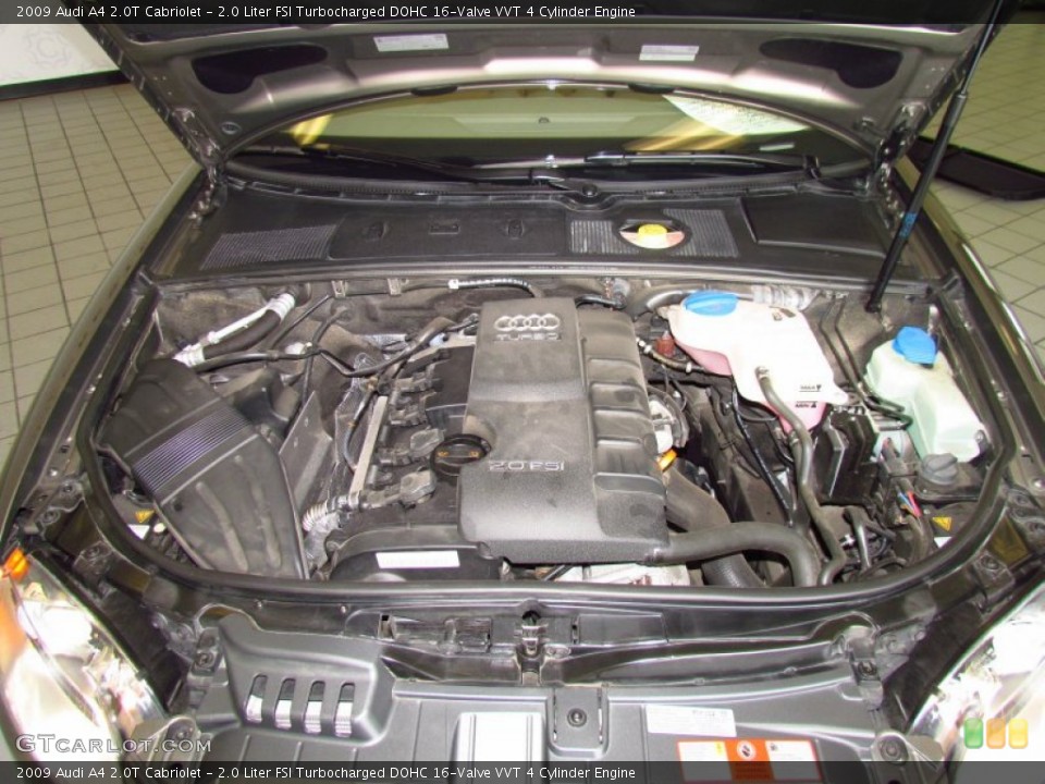 2.0 Liter FSI Turbocharged DOHC 16-Valve VVT 4 Cylinder Engine for the 2009 Audi A4 #52169404