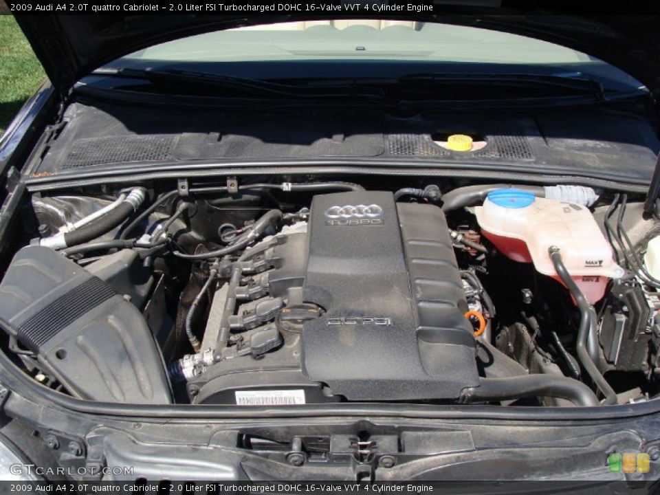2.0 Liter FSI Turbocharged DOHC 16-Valve VVT 4 Cylinder Engine for the 2009 Audi A4 #52175245