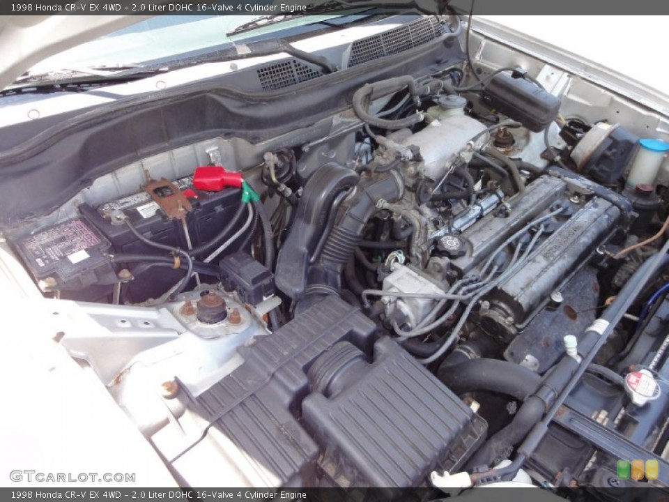 2.0 Liter DOHC 16-Valve 4 Cylinder Engine for the 1998 Honda CR-V #52183333