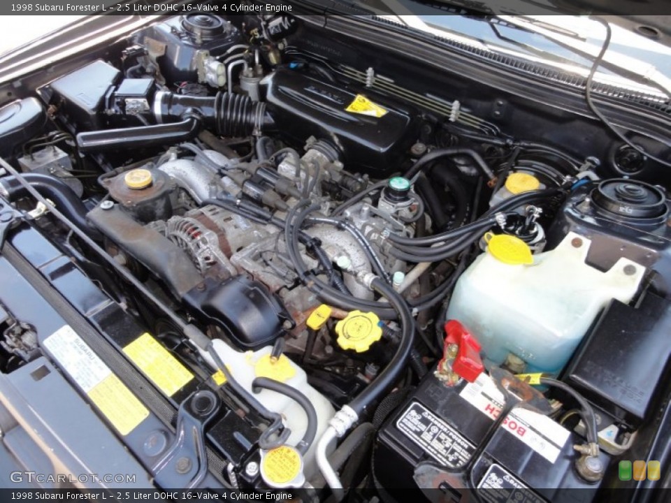 2.5 Liter DOHC 16-Valve 4 Cylinder Engine for the 1998 Subaru Forester #52186429