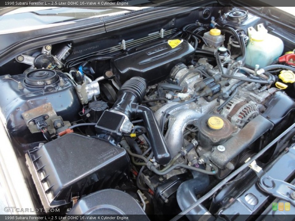 2.5 Liter DOHC 16-Valve 4 Cylinder Engine for the 1998 Subaru Forester #52186453