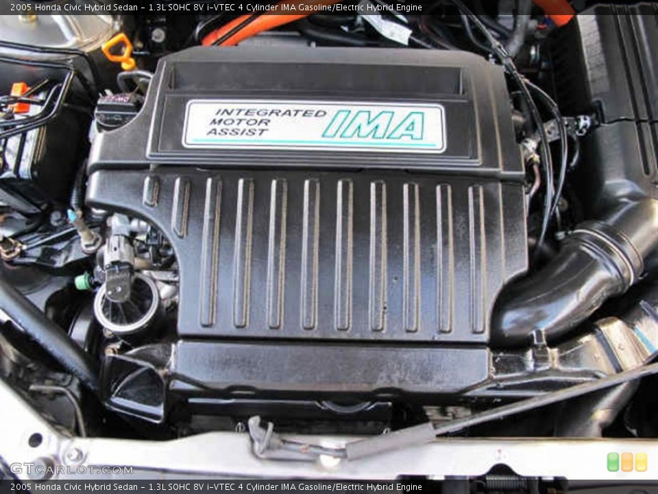 1.3L SOHC 8V i-VTEC 4 Cylinder IMA Gasoline/Electric Hybrid Engine for the 2005 Honda Civic #52189063
