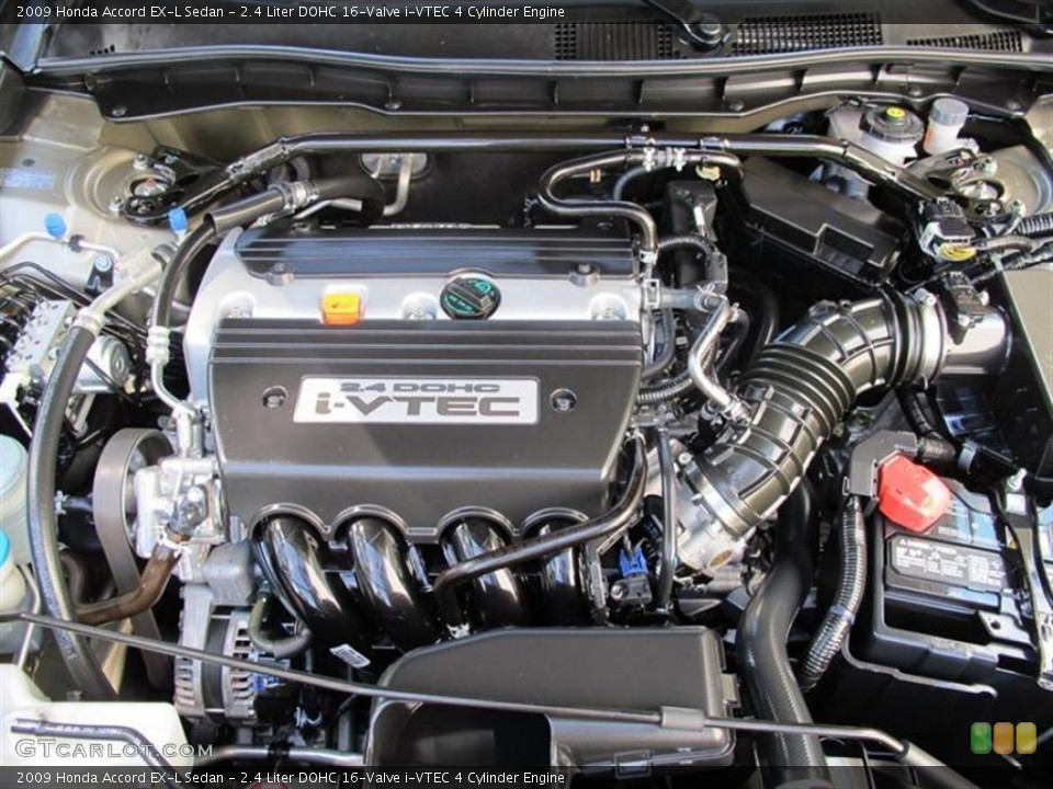 2.4 Liter DOHC 16-Valve i-VTEC 4 Cylinder Engine for the 2009 Honda Accord #52189636