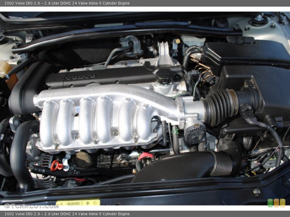 2.9 Liter DOHC 24 Valve Inline 6 Cylinder Engine for the 2002 Volvo S80 #52196209