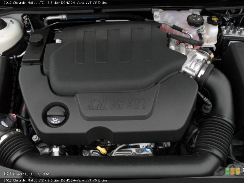 3.6 Liter DOHC 24-Valve VVT V6 Engine for the 2012 Chevrolet Malibu #52197763