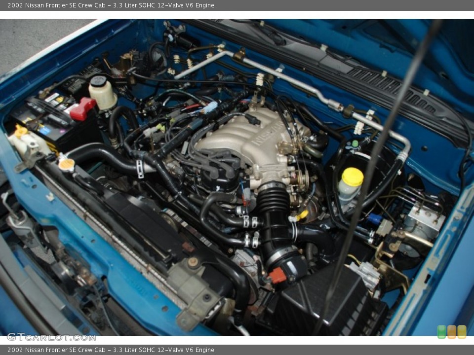 3.3 Liter SOHC 12-Valve V6 Engine for the 2002 Nissan Frontier #52198390 | GTCarLot.com 2002 Nissan Frontier Engine 3.3 L V6