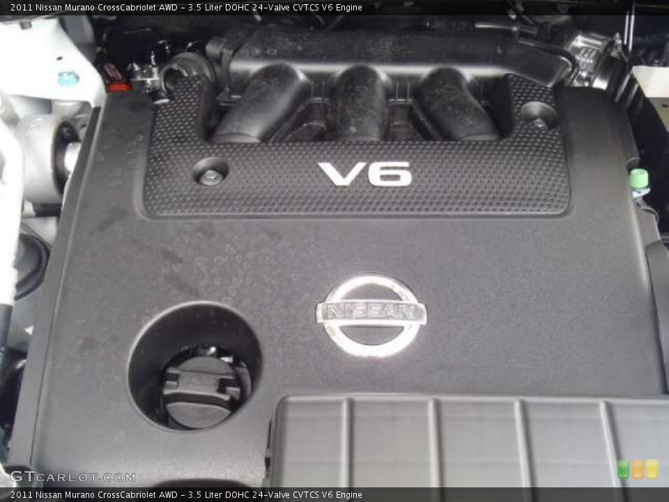 3.5 Liter DOHC 24-Valve CVTCS V6 Engine for the 2011 Nissan Murano #52202917