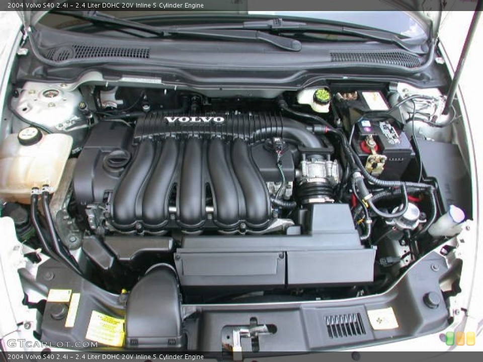 2.4 Liter DOHC 20V Inline 5 Cylinder Engine for the 2004 Volvo S40 #52208620