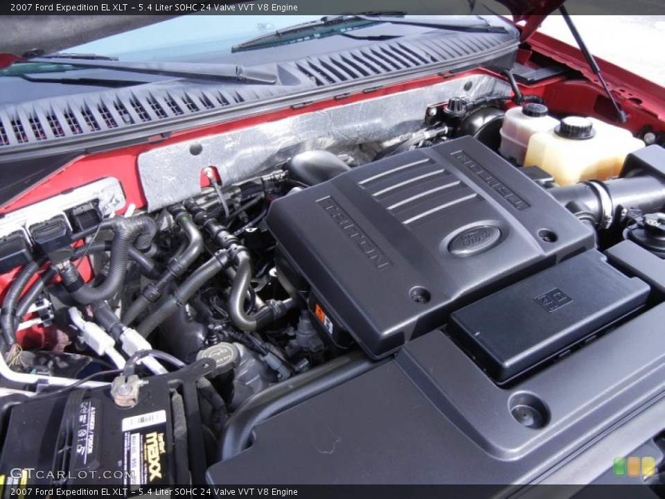 5.4 Liter SOHC 24 Valve VVT V8 Engine for the 2007 Ford Expedition #52209667