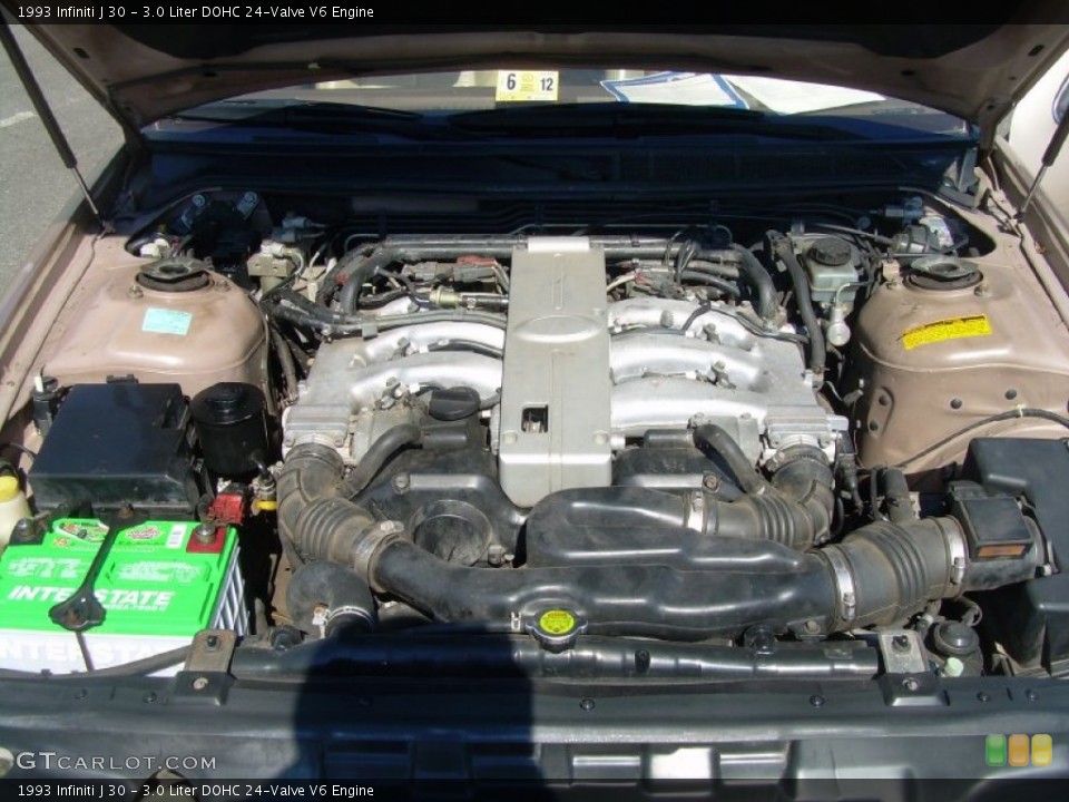 3.0 Liter DOHC 24-Valve V6 Engine for the 1993 Infiniti J #52210765