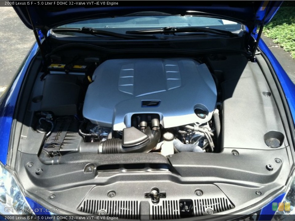 5.0 Liter F DOHC 32-Valve VVT-iE V8 Engine for the 2008 Lexus IS #52213102