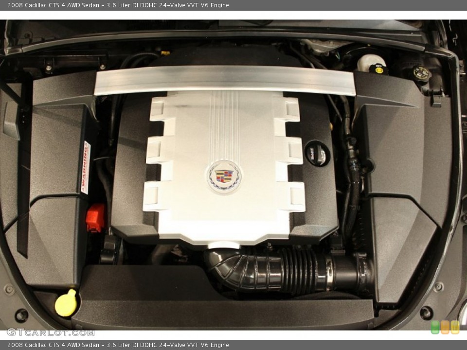 3.6 Liter DI DOHC 24-Valve VVT V6 Engine for the 2008 Cadillac CTS #52219921