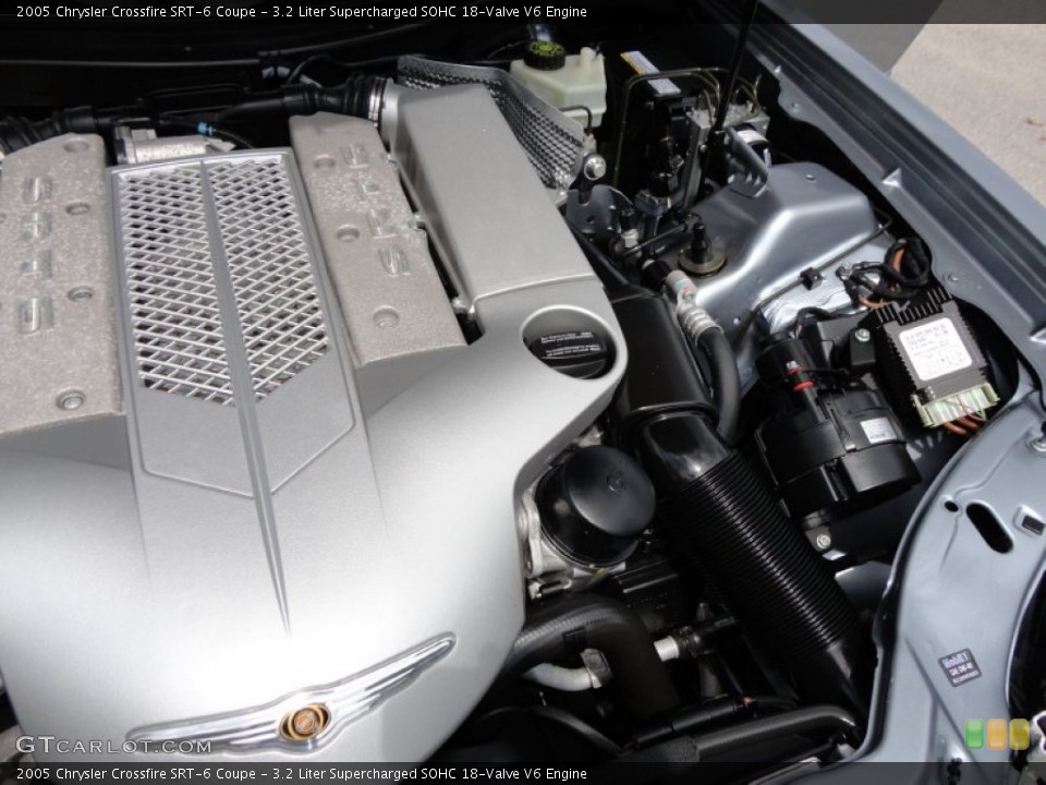 3.2 Liter Supercharged SOHC 18-Valve V6 Engine for the 2005 Chrysler Crossfire #52222756