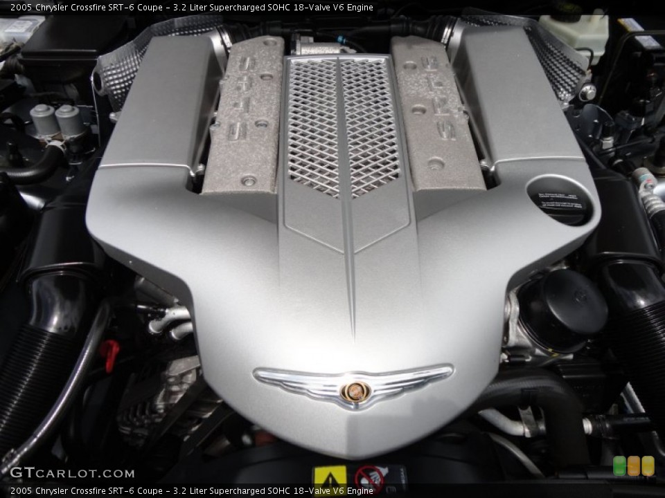 3.2 Liter Supercharged SOHC 18-Valve V6 Engine for the 2005 Chrysler Crossfire #52222795