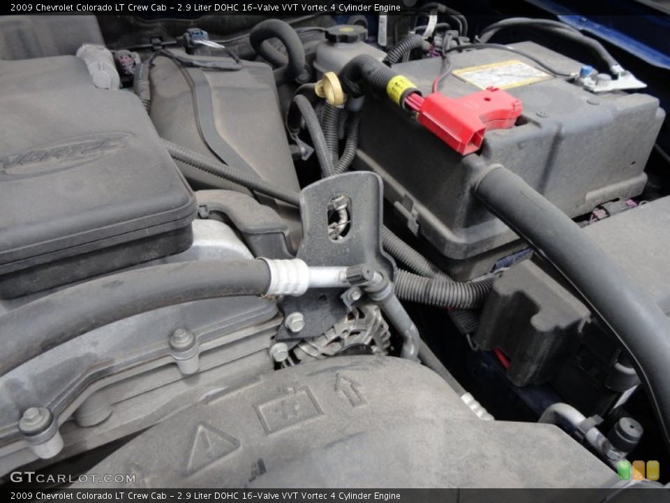 2.9 Liter DOHC 16-Valve VVT Vortec 4 Cylinder Engine for the 2009 Chevrolet Colorado #52223245