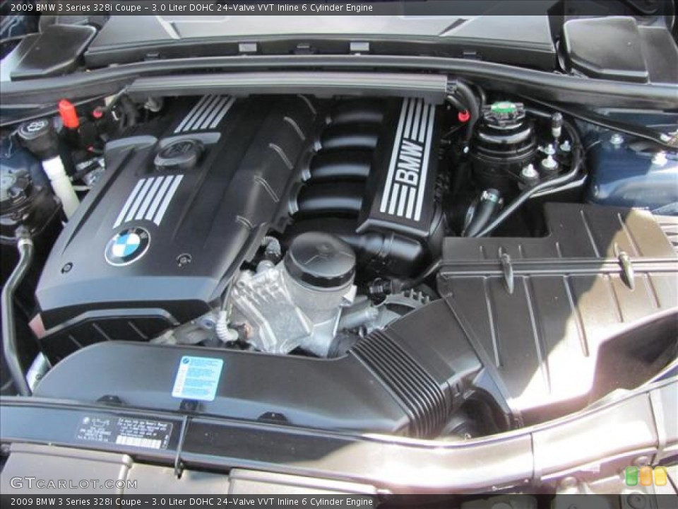 3.0 Liter DOHC 24-Valve VVT Inline 6 Cylinder Engine for the 2009 BMW 3 Series #52223287