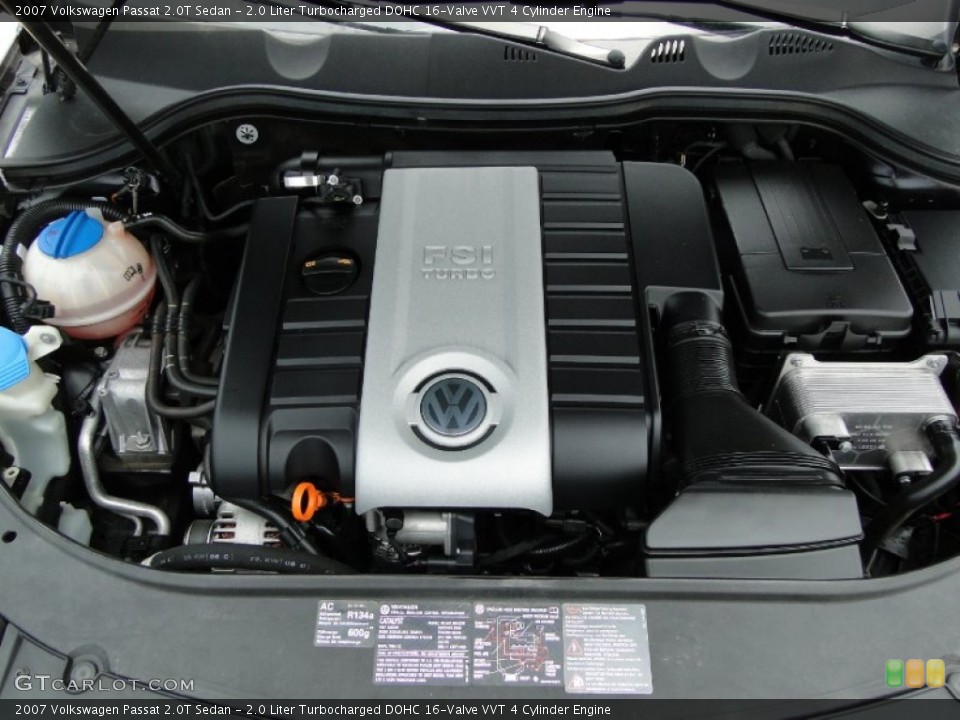 2.0 Liter Turbocharged DOHC 16-Valve VVT 4 Cylinder Engine for the 2007 Volkswagen Passat #52224043
