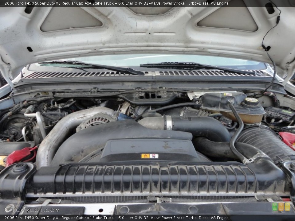 6.0 Liter OHV 32-Valve Power Stroke Turbo-Diesel V8 Engine for the 2006 Ford F450 Super Duty #52224511