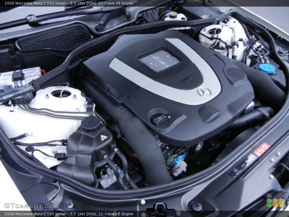 5.5 Liter DOHC 32-Valve V8 Engine for the 2008 Mercedes-Benz S #52225090