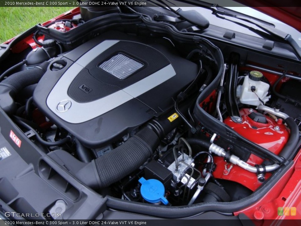 3.0 Liter DOHC 24-Valve VVT V6 Engine for the 2010 Mercedes-Benz C #52225531