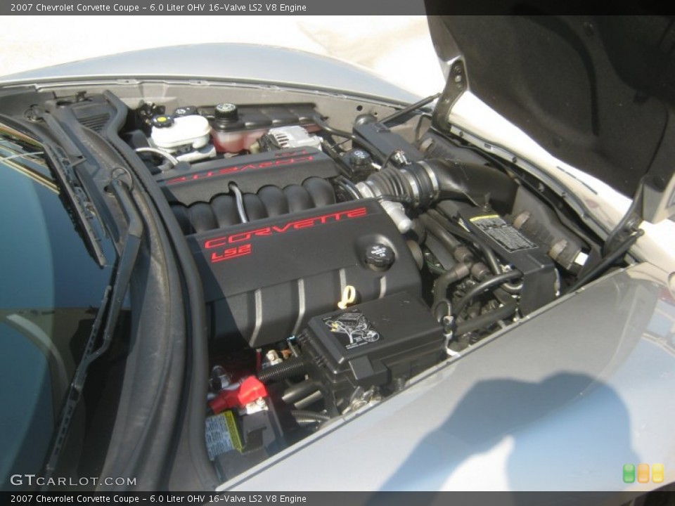6.0 Liter OHV 16-Valve LS2 V8 Engine for the 2007 Chevrolet Corvette #52230592