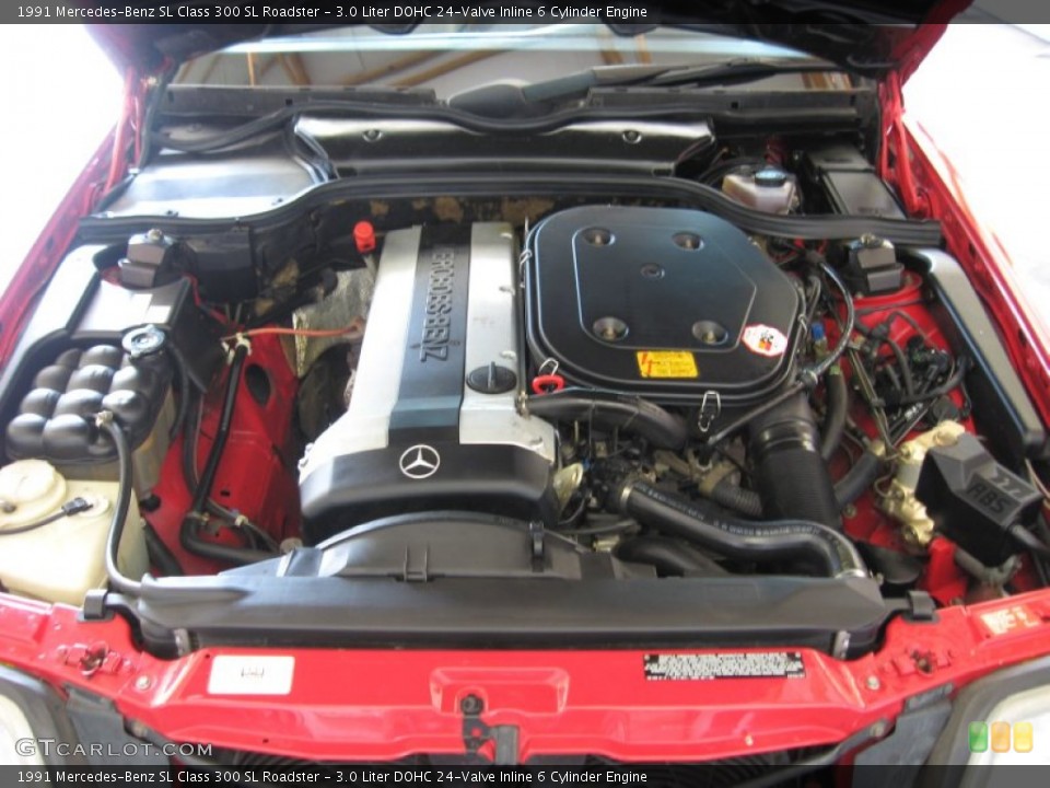 3.0 Liter DOHC 24-Valve Inline 6 Cylinder Engine for the 1991 Mercedes-Benz SL Class #52236370