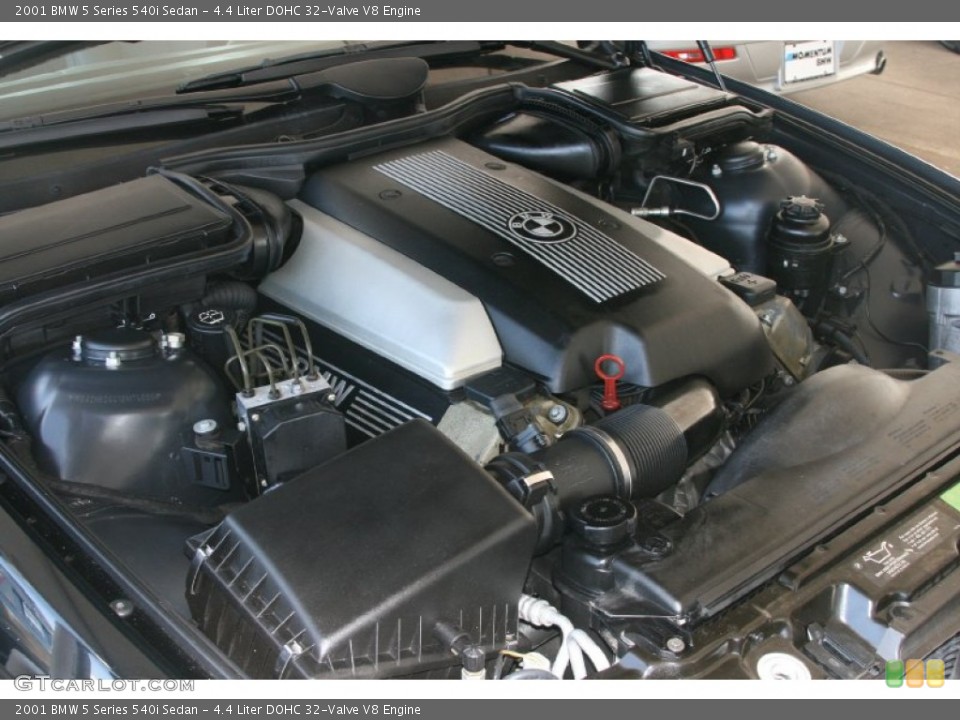 4.4 Liter DOHC 32-Valve V8 Engine for the 2001 BMW 5 Series #52237476