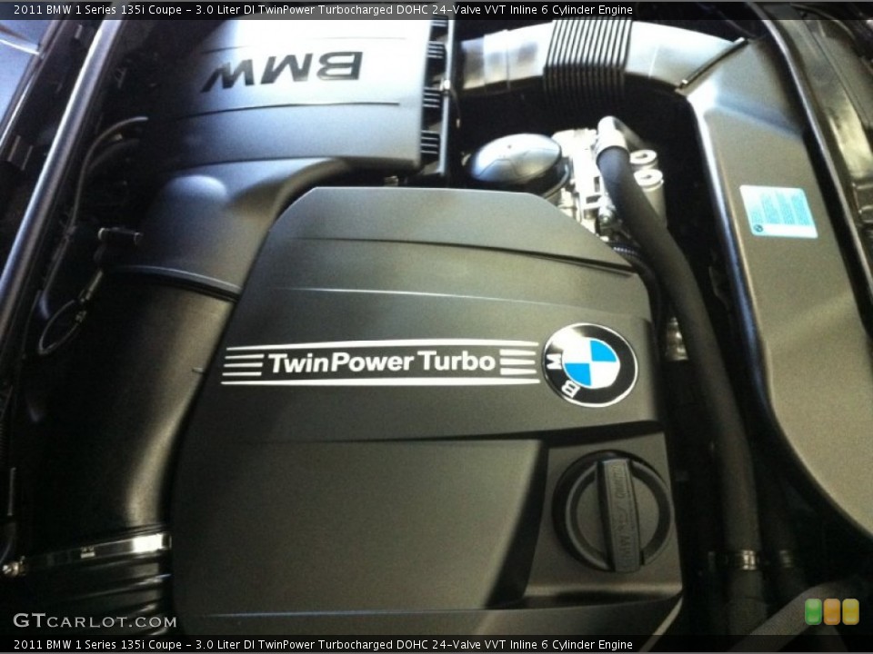 3.0 Liter DI TwinPower Turbocharged DOHC 24-Valve VVT Inline 6 Cylinder Engine for the 2011 BMW 1 Series #52239865