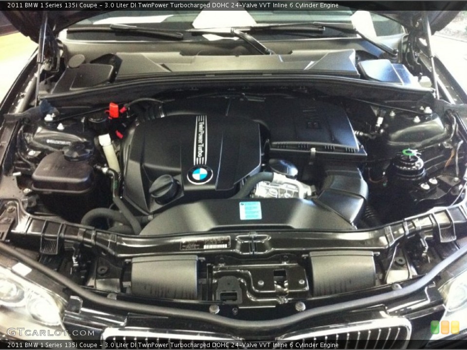 3.0 Liter DI TwinPower Turbocharged DOHC 24-Valve VVT Inline 6 Cylinder Engine for the 2011 BMW 1 Series #52240021