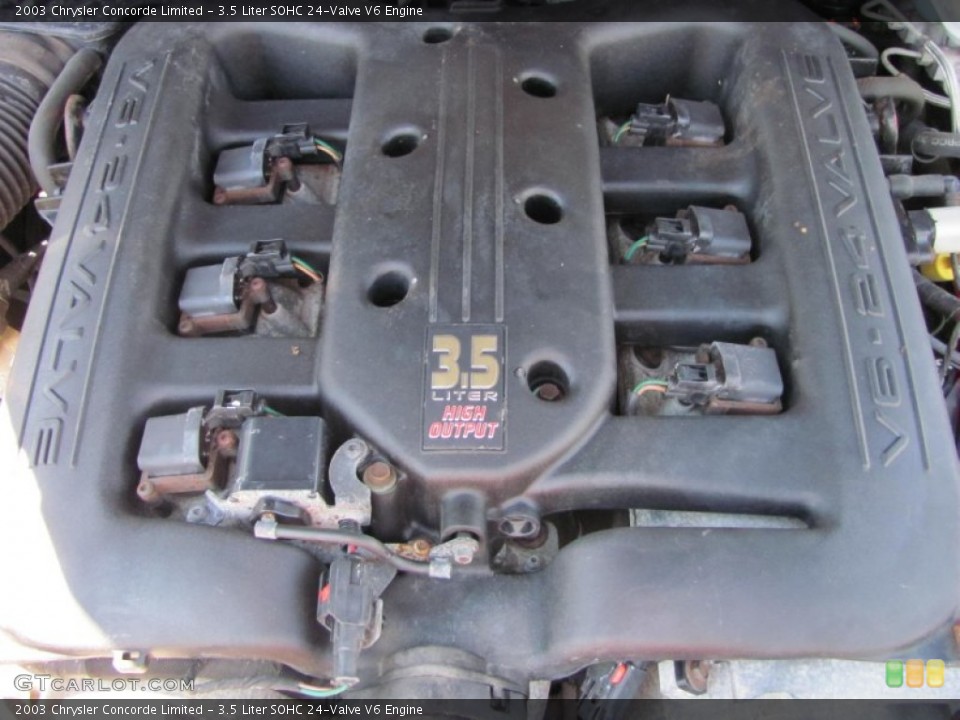 3.5 Liter SOHC 24-Valve V6 Engine for the 2003 Chrysler Concorde #52245592